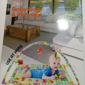 3-in-1 Baby Bag and Play Mat